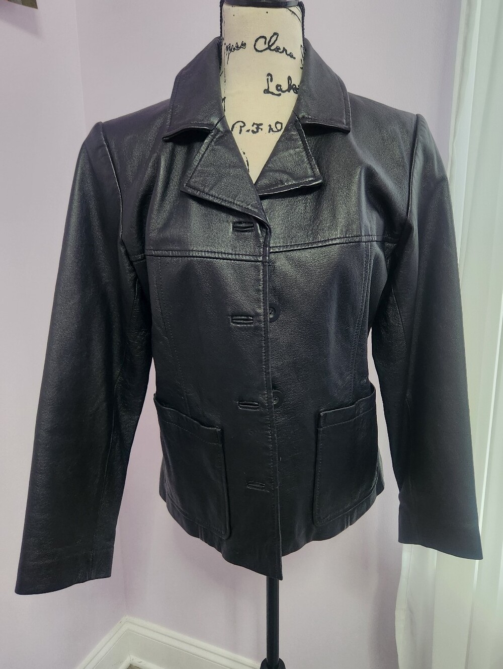 Bagatelle Leather Jacket Size Small